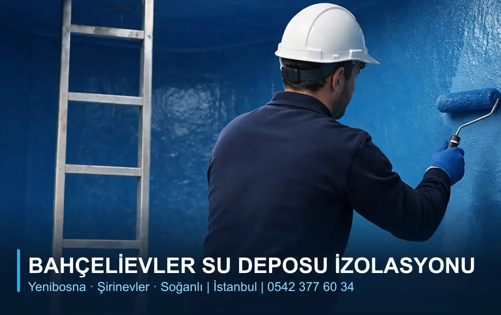 Bahçelievler Su Deposu İzolasyonu Bahçelievler Su Deposu İzolasyonu - Yenibosna, Şirinevler, Soğanlı (hizmet görseli)
