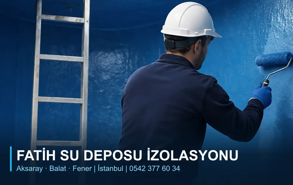 Fatih Su Deposu İzolasyonu Fatih Su Deposu İzolasyonu - Aksaray, Balat, Fener (hizmet görseli)