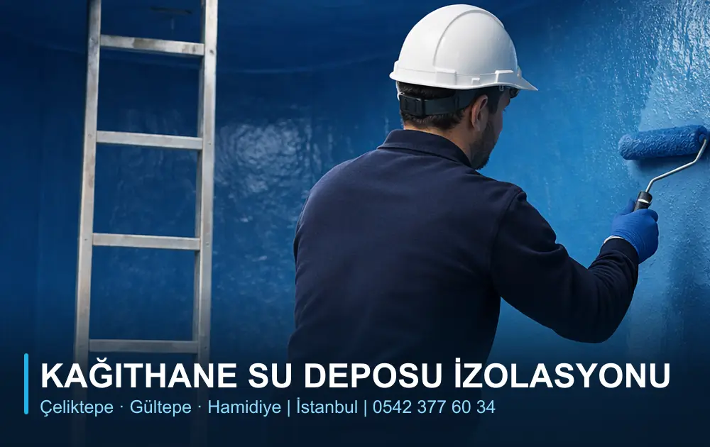 Kağıthane Su Deposu İzolasyonu Kağıthane Su Deposu İzolasyonu - Çeliktepe, Gültepe, Hamidiye (hizmet görseli)