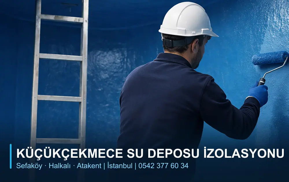 Küçükçekmece Su Deposu İzolasyonu Küçükçekmece Su Deposu İzolasyonu - Sefaköy, Halkalı, Atakent (hizmet görseli)