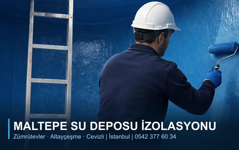 Maltepe Su Deposu İzolasyonu - Zümrütevler, Altayçeşme, Cevizli (hizmet görseli)
