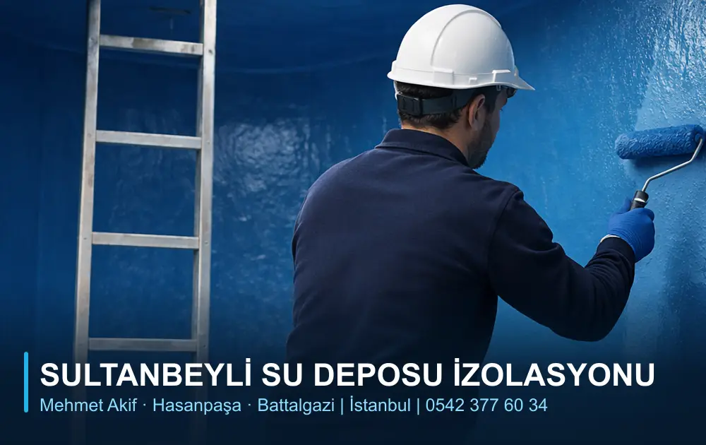 Sultanbeyli Su Deposu İzolasyonu Sultanbeyli Su Deposu İzolasyonu - Mehmet Akif, Hasanpaşa, Battalgazi (hizmet görseli)